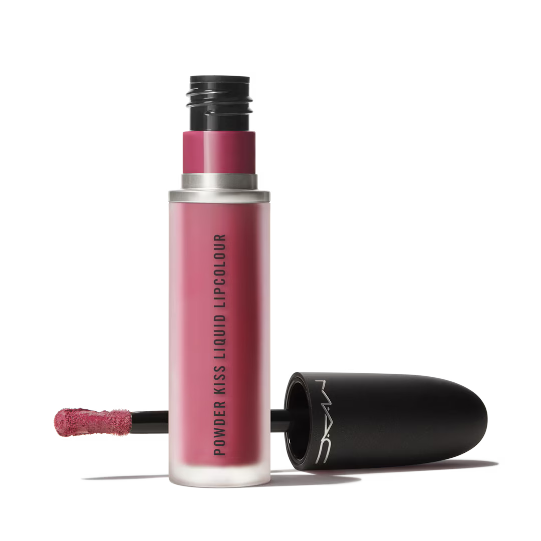 MAC Labial Líquido Powder Kiss Liquid Lipcolour - More The Mehr - Ier 5 mL