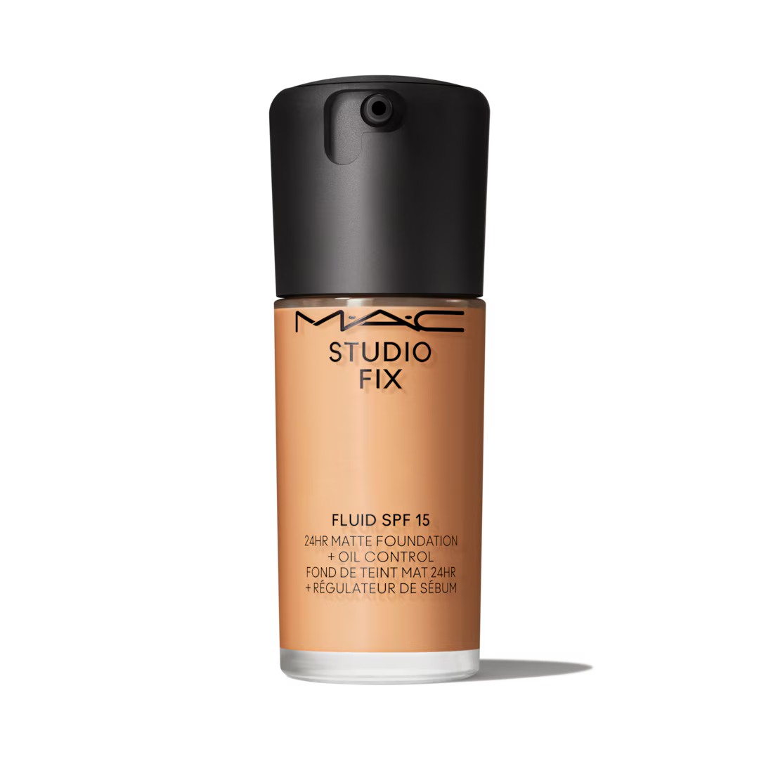 MAC Base Líquida Studio Fix Fluid FPS15 Matte Foundation + Oil Control - NC40 30 mL