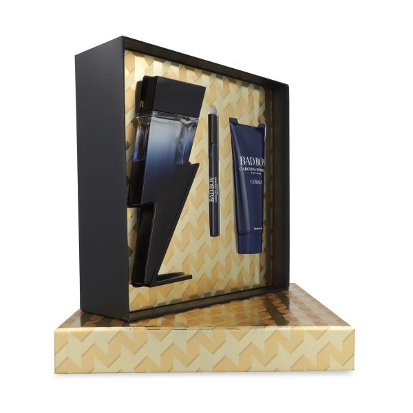 Set Carolina Herrera Bad Boy Cobalt 100 mL EDT