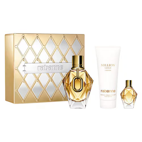 Set Paco Rabanne Lady Million Gold 90 mL EDP