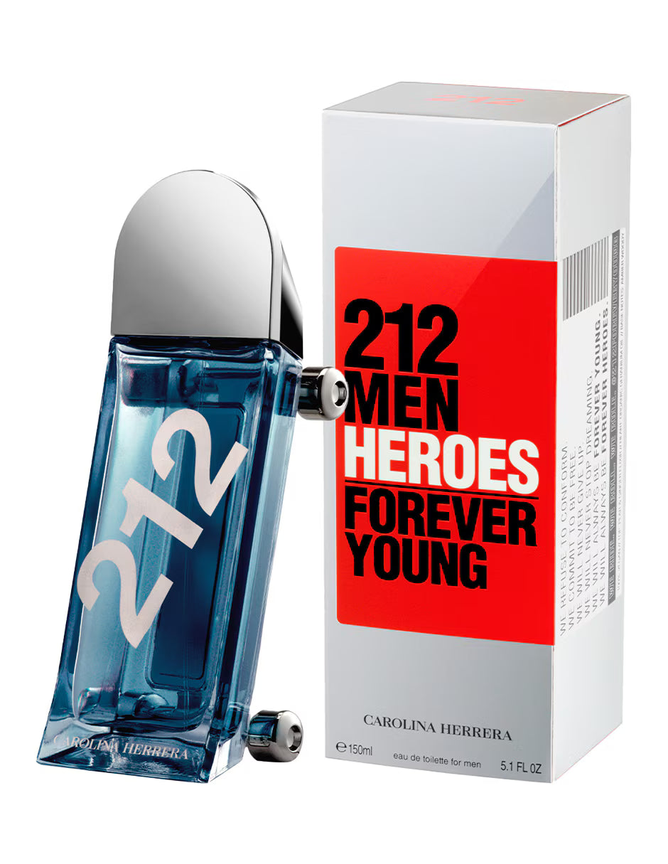 Carolina Herrera 212 Men Heroes 150 mL EDT | Perfume Masculino