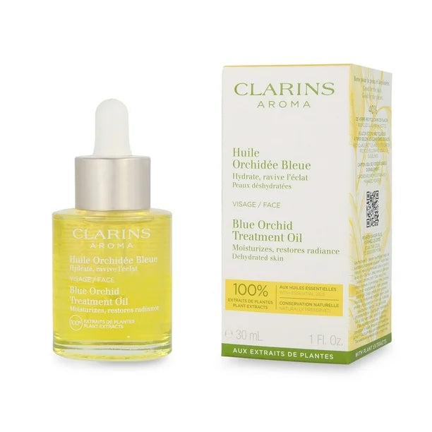 Clarins Hidratante en Aceite Facial Blue Orchid Radiance 30 mL