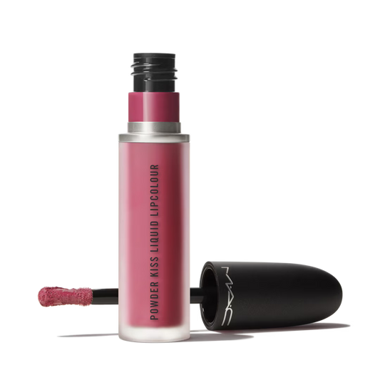 MAC Labial Líquido Powder Kiss Liquid Lipcolour - More The Mehr - Ier 5 mL