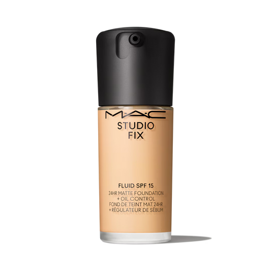 MAC Base Líquida Studio Fix Fluid FPS15 Matte Foundation + Oil Control - NC15 30 mL