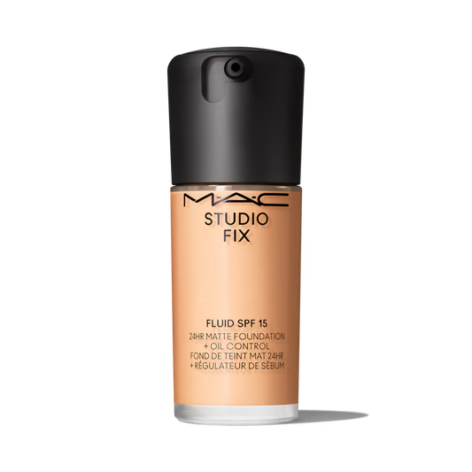 MAC Base Líquida Studio Fix Fluid FPS15 Matte Foundation + Oil Control - NC18 30 mL