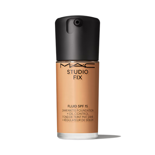 MAC Base Líquida Studio Fix Fluid FPS15 Matte Foundation + Oil Control - NC37 30 mL