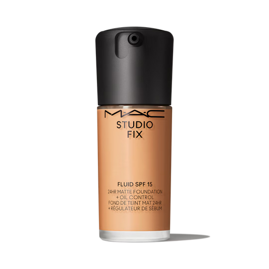 MAC Base Líquida Studio Fix Fluid FPS15 Matte Foundation + Oil Control - NC40 30 mL