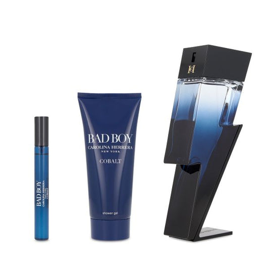 Set Carolina Herrera Bad Boy Cobalt 100 mL EDT