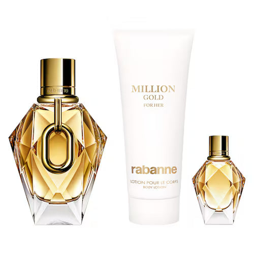 Set Paco Rabanne Lady Million Gold 90 mL EDP