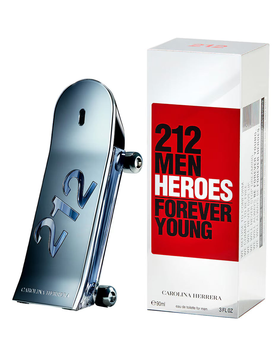 Carolina Herrera 212 Men Heroes 90 mL EDT | Perfume Hombre